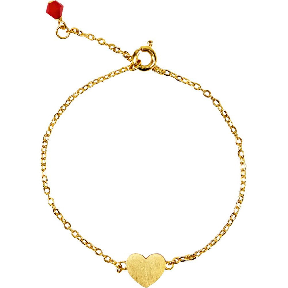 Wunderschönes, zartes Glücksarmband aus Messing mit Echtgold-Veredelung. Ob Herz oder Kleeblatt - das Armband besticht durch seine Schlichtheit. Geliefert wird es in einer Karte mit Fenster, kleiner Botschaft und Umschlag.