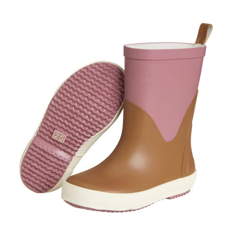 Gummistiefel Colourblock | Burlwood | CeLaVi