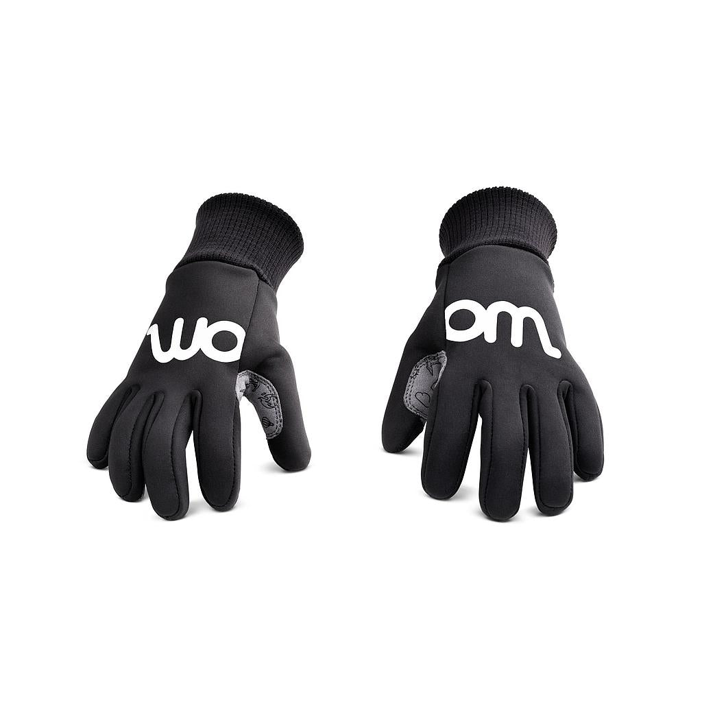 Fahrrad-Handschuhe warm TENS Black