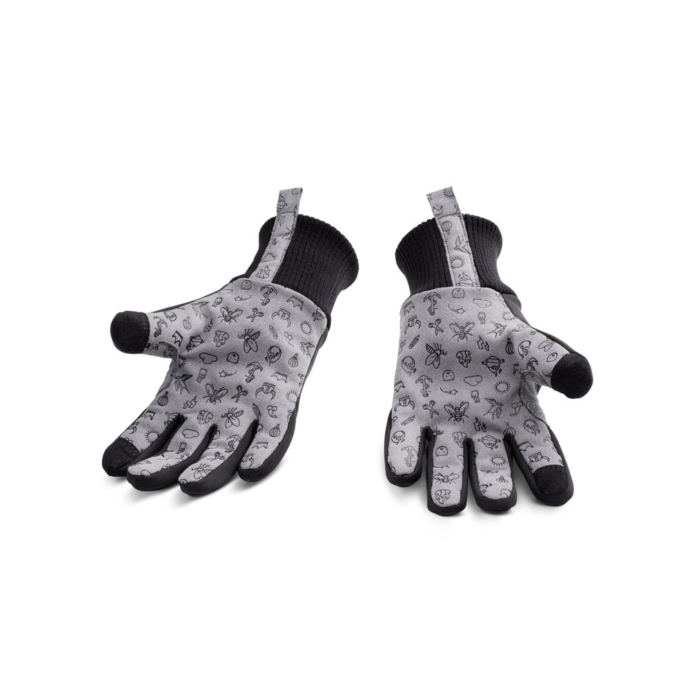 Fahrrad-Handschuhe warm TENS Black | Woom