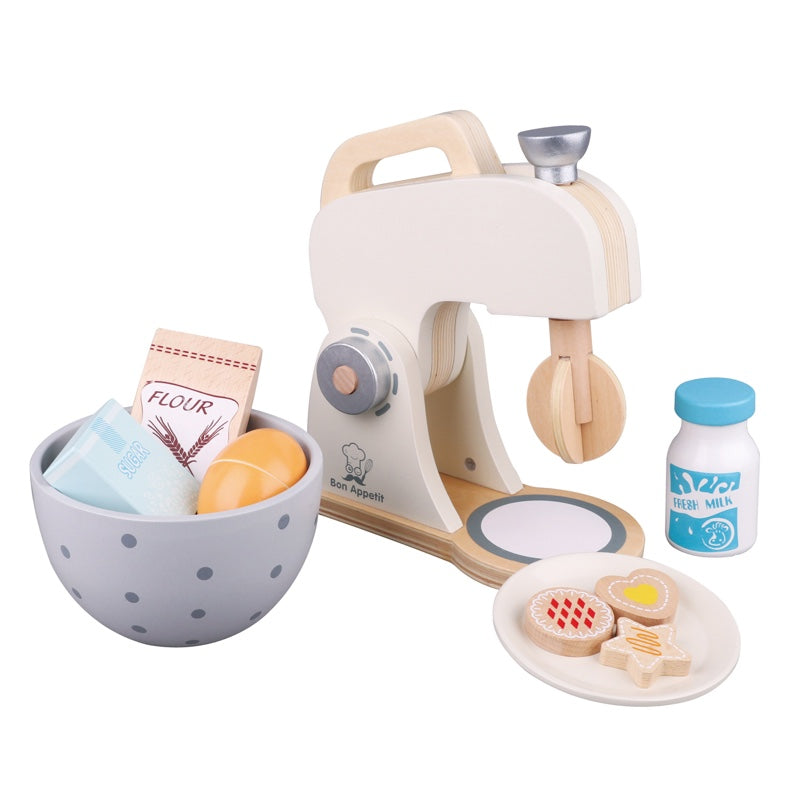 Küchenmaschine Mixer Set aus Holz | New Classic Toys