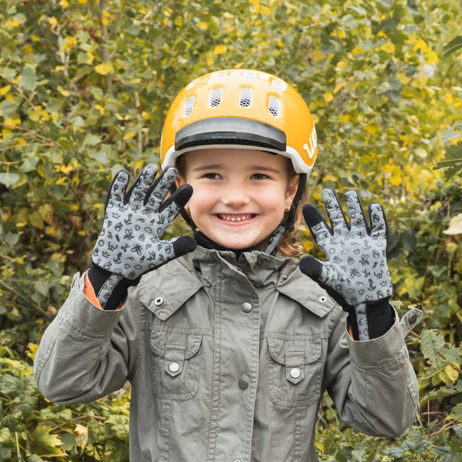 woom handschuhe winter Fahrrad-Handschuhe warm TENS Black