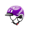 sicherer woom Helm kinderhelm fahrradhelm für kinder lila violett purple