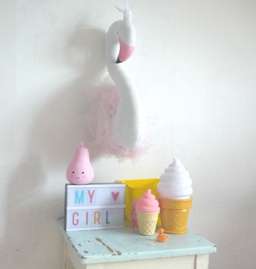 Lightbox Buchstaben & Symbole // Pastell