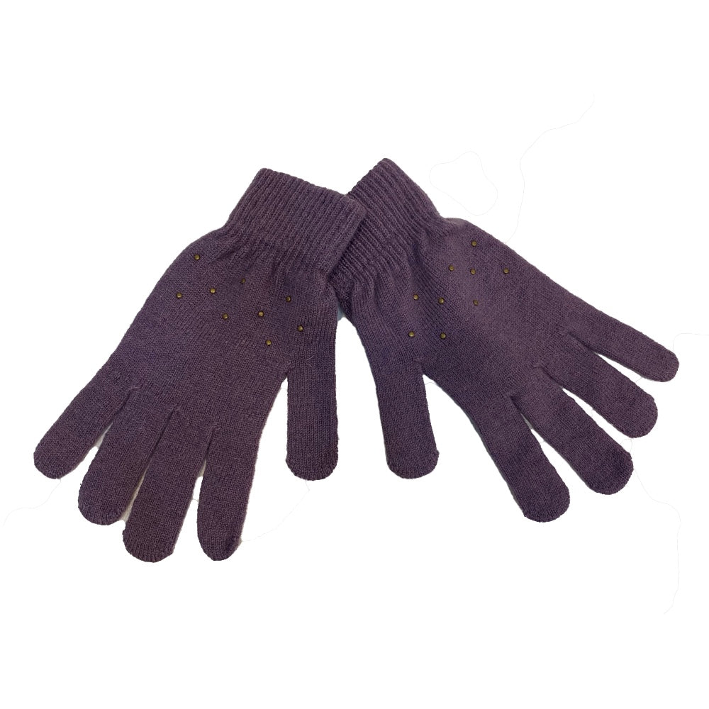 Handschuhe // Basic magic Finger Gloves Violett