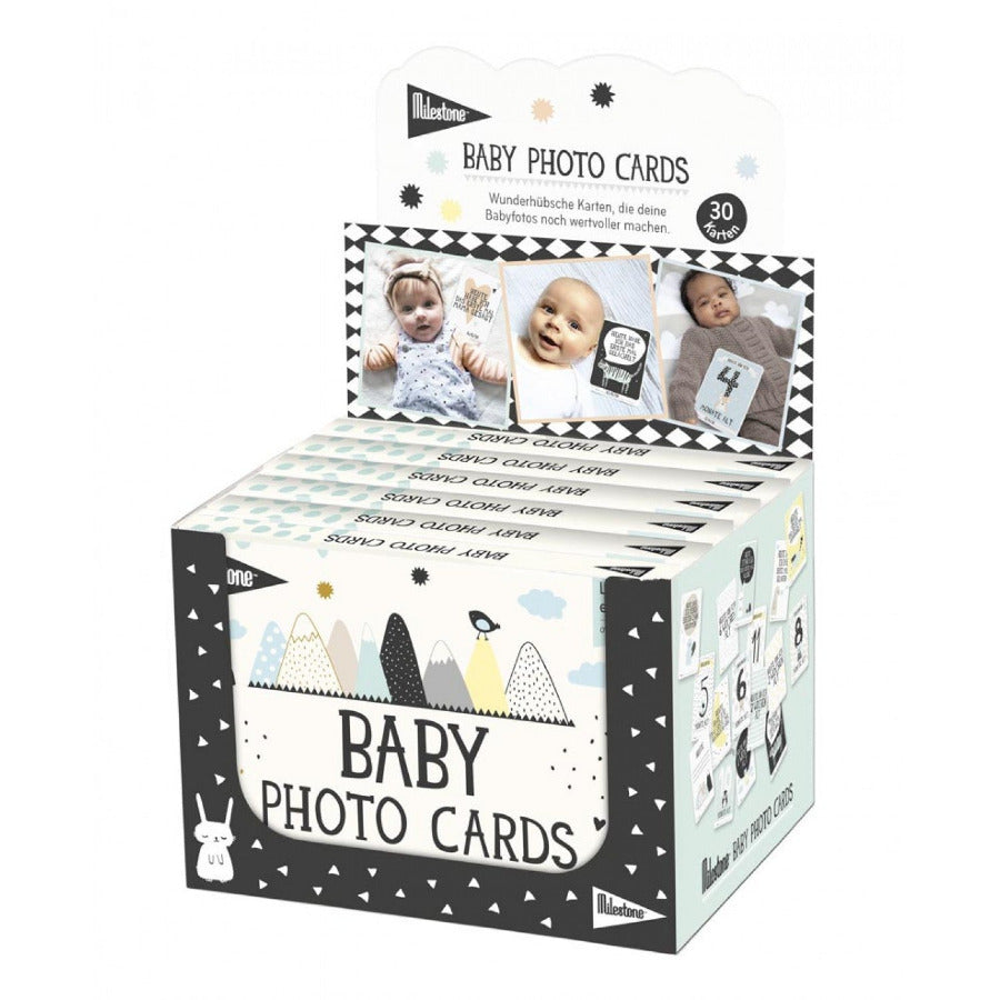 Baby Photo Cards - OVER THE MOON deutsch | Milestone™