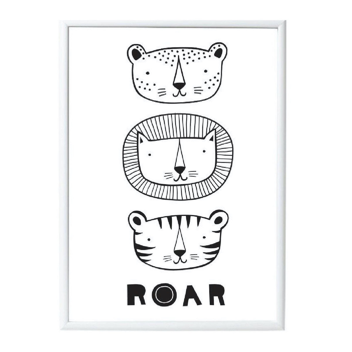 Poster 50 x 70 Roar | alittlelovelycompany