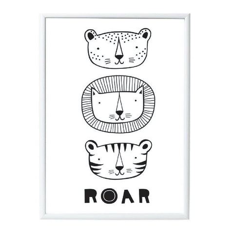 Poster 50 x 70 Roar | alittlelovelycompany