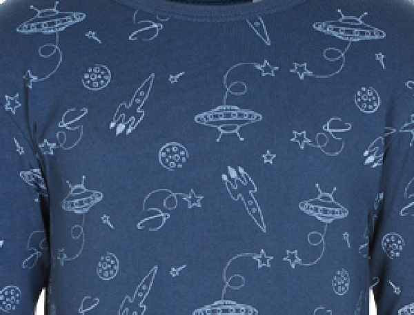 Pyjama dunkelblau | Weltraum | CeLaVi