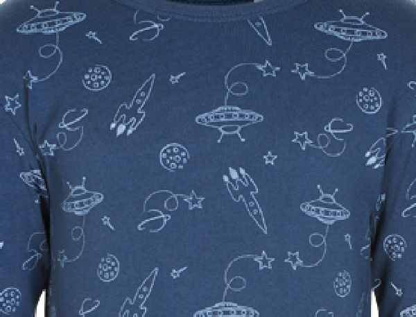 Pyjama dunkelblau | Weltraum | CeLaVi