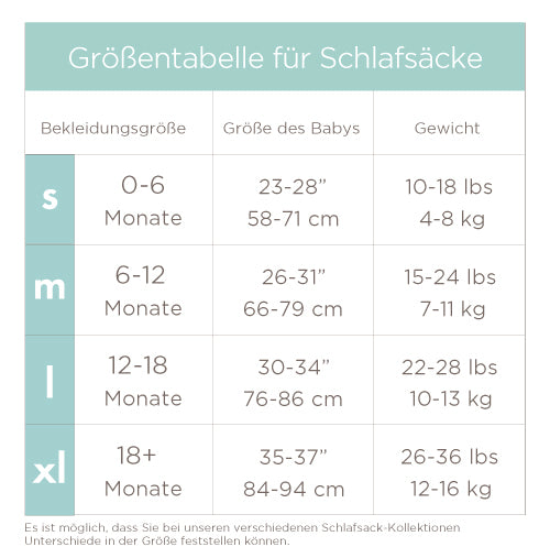 Schlafsack Bambus 1 Lage div. Motive | aden + anais