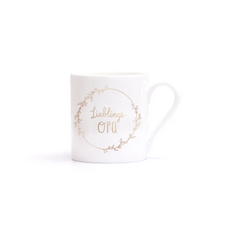 Tasse Lieblingsopa l Eulenschnitt