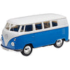 VW Bus Bully Rückziehauto 7,3 cm von Goki, Blau