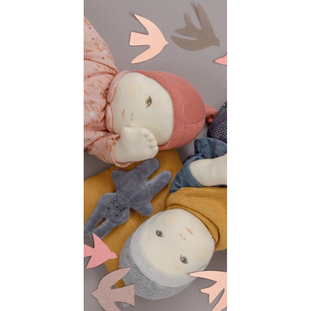 Stoffpuppe Baby Mädchen Les Bébés | Moulin Roty